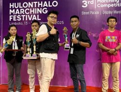 Marching Band Ex Unitate Robur Mitra Ikut Piala Bergengsi Walikota Bitung