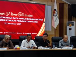 Disdukcapil KB Sulut Ikuti Pleno Terbuka Rekapitulasi Data Pemilih Berkelanjutan Semester II 2025