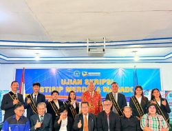 STISIP Merdeka Manado Gelar Ujian Skripsi, 7 Mahasiswa Lulus Sangat Memuaskan