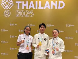 Junior, Israellah dan Maria Gegerkan Dunia, Raih Medali Emas dan Perunggu di Ajang Seagames Thailand 2025