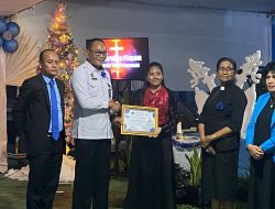 Ibadah Natal di Lapas Manado, Kakanwil Toni Nainggolan Apresiasi Kalapas dan Jajaran