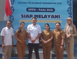 Relawan di Dapur MBG Paal 2 Jalani Pemeriksaan Kesehatan