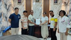 Susunan Kabinet Richard Sualang Masuk di Sekretariat KONI Sulut