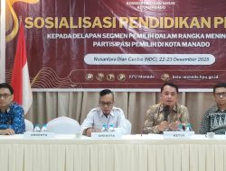 KPU Manado Gelar Sosialisasi, Partisipasi Pemilih Jadi Bahasan Utama