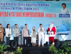 Wapres Gibran dan Gubernur Yulius Selvanus Hangatkan Natal di Kota Bitung
