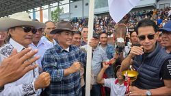 Kuda Milik Gubernur Yulius Selvanus Juara New Year Cup 2026 Tompaso