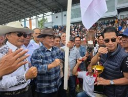 Kuda Milik Gubernur Yulius Selvanus Juara New Year Cup 2026 Tompaso