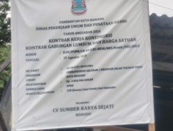 Mega Proyek Pembangunan Drainase Bandrol Miliaran Rupiah Tak Kunjung Selesai