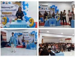 SMAN 1 Tagulandang Gelar Syukuran HUT ke-39, Kepsek Yenita Misa: Semua Karena Berkat Kemurahan Tuhan