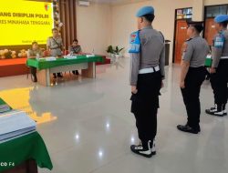 Tegakkan Disiplin, Polres Mitra Gelar Sidang Kode Etik bagi Anggota Pelanggar