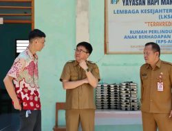 Walikota Andrei Angouw, Bersua Dengan Anak-Anak di Yayasan Rapi