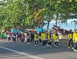 Ribuan Warga Manado Padati Jalan Sehat yang Digelar PWNU Sulawesi Utara