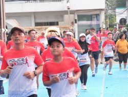 Polda Sulut Gelar ‘Police Run 2026’, Sosialisasikan Penerimaan Anggota Polri