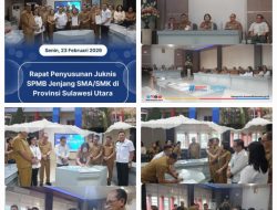 Didampingi BPMP Sulut, Kadis Dikda Femmy Suluh Pimpin Rapat Penyusunan Juknis SPMB Tahun 2026 Provinsi Sulut
