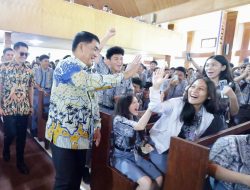 Tantangan Zaman, Gubernur Yulius Ajak Mahasiswa Unklab Terus Berinovasi 