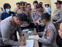 Polresta Manado Gelar Tes Urine Mendadak, Pastikan Personel Bebas Narkoba