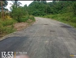 LSM Inakor “Bongkar” Proyek Jalan Bandrol Rp 13 Miliar Belum Tuntas