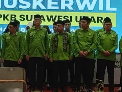 Pengurus PKB Sulawesi Utara Dikukuhkan, Yusra Kembali Pegang Kendali