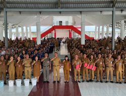 Bupati FDW Pimpin Apel Kebangsaan, ASN Minsel Diminta Perkuat Etos Kerja