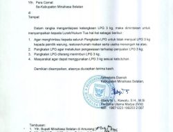 Pemkab Minsel Ambil Langkah Tegas Atasi Kelangkaan LPG 3 Kg