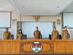 Pemkab Minsel Gelar Rapat Kerja, Bupati FDW Dorong Kinerja Perangkat Daerah Lebih Optimal