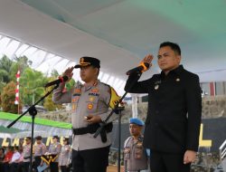 Bupati Ronald Kandoli dan Kapolres Pimpin Apel Operasi Ketupat Samrat 2026 di Mitra