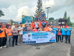 Basarnas Amurang Bersama Polres dan Instansi Pemkab Minsel Gelar Aksi Berbagi Takjil