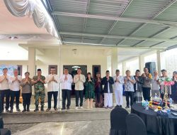 Suasana Hangat Open House Idul Fitri, Bupati dan Wabup Minsel Hadir di Kediaman Kapolres