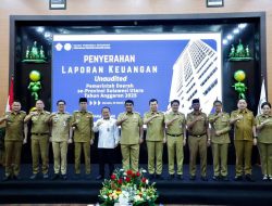 Bupati Franky Wongkar Serahkan LKPD 2025 ke BPK, Tegaskan Komitmen Transparansi Keuangan Daerah