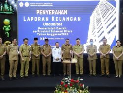 Bupati Ronald Kandoli Serahkan LKPD 2025 ke BPK, Komitmen Akuntabilitas Pemkab Mitra