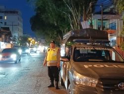 Polsek Wenang Gelar ‘Silau Mata’, Langkah Preventif Berikan Rasa Aman Pada Masyarakat