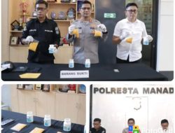 Polresta Manado Amankan Ribuan Butir Trihexyphenidyl