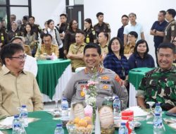 Kapolresta Manado Hadiri Syukuran Kantor Baru Kejari Manado yang Dirangkaikan Santunan dan Buka Puasa Bersama
