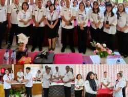 Sertijab Empat Kepala SMPN di Manado, Bart Assa: Kepala Sekolah Agen Perubahan