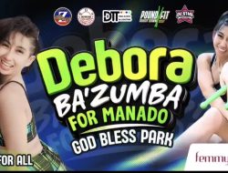 Debora Ba’Zumba For Manado Gebrak God Bless Park