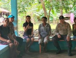 Polsek Pulau Bunaken Gelar Program Jumat Bacirita, Ajak Masyarakat Jaga Kamtibmas