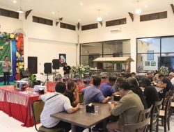 Polresta Manado Pererat Sinergitas, Kapolresta Pimpin Buka Puasa Bersama Wartawan