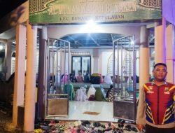 Polsek Pulau Bunaken Intensifkan Patroli dan Pengamanan Ibadah Tarawih, Situasi Aman dan Kondusif