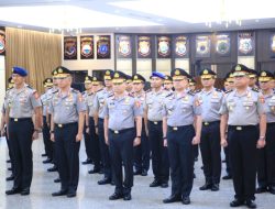 47 Perwira Tinggi Polri Naik Pangkat, 1 Perwira Raih Bintang Tiga