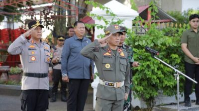 Walikota Pimpin Apel Kesiapan Pengamanan Malam Takbiran Idul Fitri 1447 Hijriah