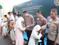 Merajut Kebersamaan di Hari Suci, Polresta Manado Gelar Halal Bihalal Bersama Forkopimda, Ormas, dan Anak Yatim
