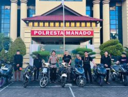 Respons Cepat Atas Laporan Masyarakat, Polresta Manado Tertibkan Aksi Balap Liar di Wilayah Mapanget