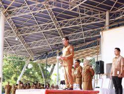 Pimpin Apel Perdana Pasca Libur Hari Raya Idul Fitri, Ini Kata Walikota Weny Gaib