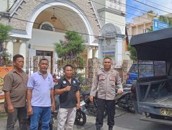 Bentuk Nyata Kehadiran Polri, Polsek Jajaran Polresta Manado Intensifkan Paja Somat, Jamin Keamanan Ibadah di Gereja
