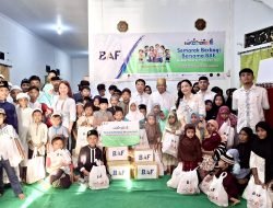 BAF Caring for Children Semarak Berbagi Bahan Pangan Pokok Bergizi dan Paket Takjil di Bulan Ramadan