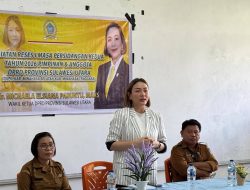 Serap Aspirasi di SMK Tareran, Michaela Paruntu Perjuangkan Kebutuhan Pendidikan Daerah