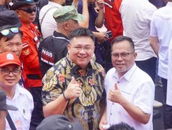 Joune Ganda dan Kevin Lotulung, Membaur di Perayaan HUT Pemuda GMIM Ke-100