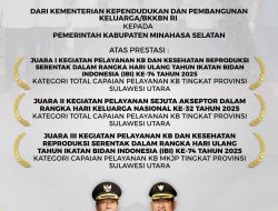 Wongkar–Kawatu Buktikan Kinerja, Minsel Sabet Tiga Prestasi Pelayanan KB Tingkat Provinsi