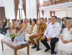 Bupati Mitra Ronald Kandoli Resmikan Gereja GPdI Hosana Kalatin, Apresiasi 41 Tahun Pengabdian Pdt. Itje Damarlalu