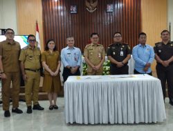 Joune Ganda dan Kejari Minut Komitment Perkuat Pengawasan